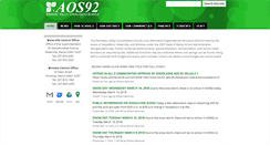 Desktop Screenshot of aos92.org